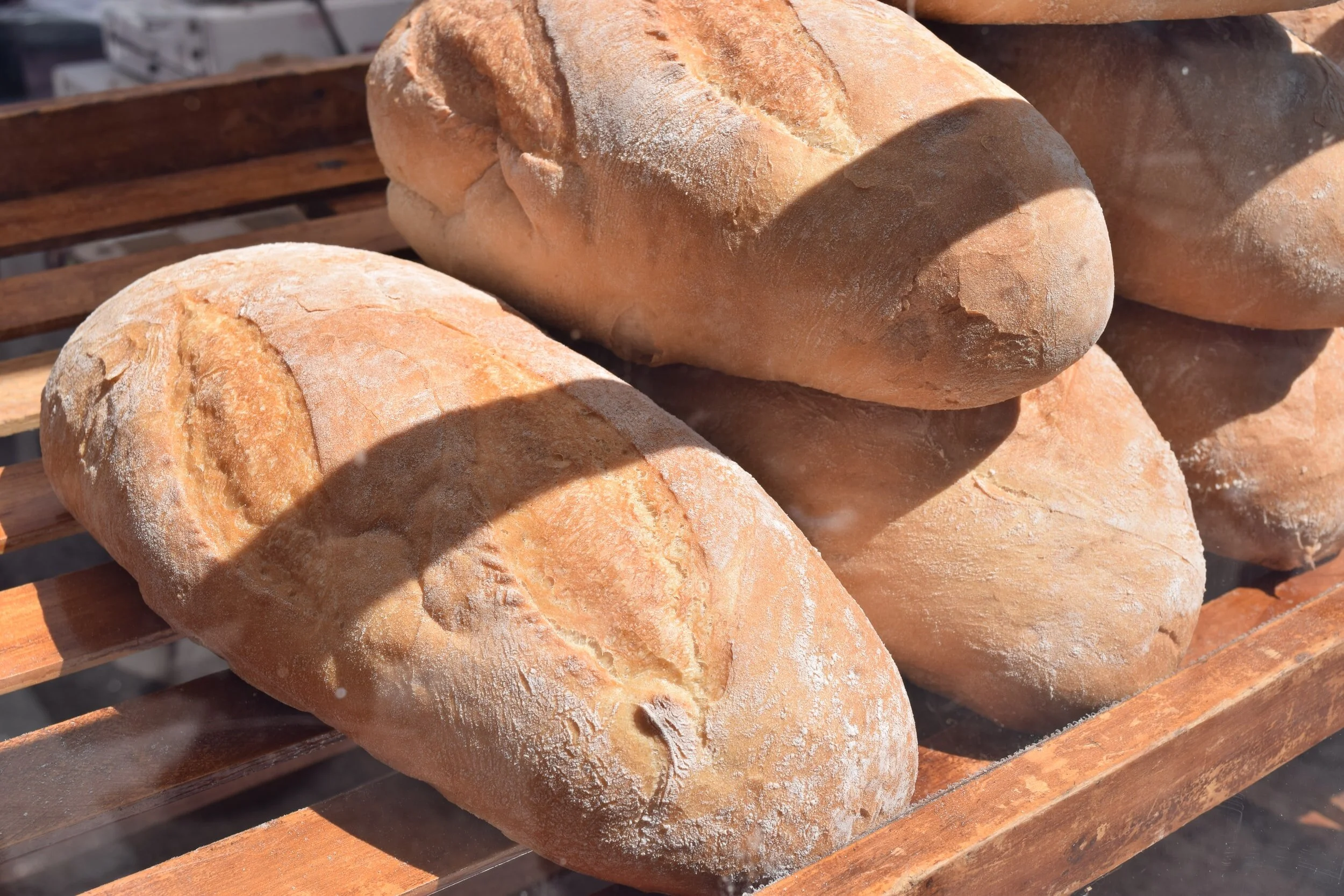 Fresh baked bread