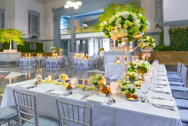 Wedding catering display